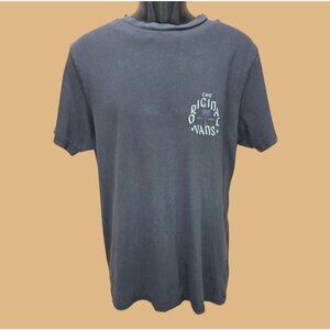 Vans Mens Charcoal Graphic T-Shirt Medium "The Original Vans"